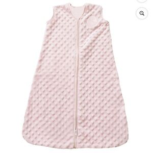 Halo SleepSack Wearable Blanket, Plushy Dots Velboa, Pink, size L (12-18m)
